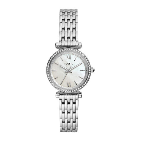 Montre Fossil Carlie Mini Blanc - Montres classiques Femme | Marc Orian