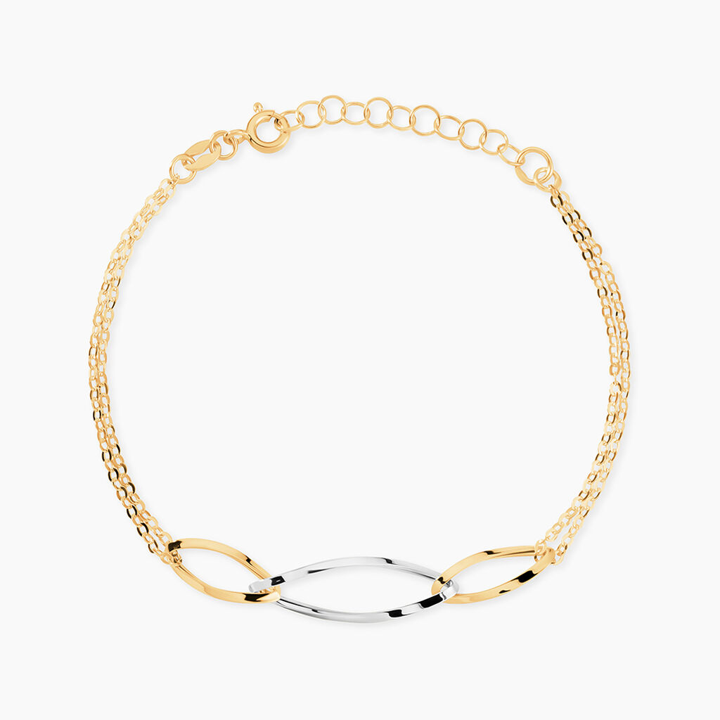 Bracelet Benedicte Or Bicolore - Bracelets cha&icirc;nes Femme | Marc Orian