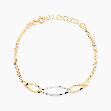 Bracelet Benedicte Or Bicolore - Bracelets cha&icirc;nes Femme | Marc Orian