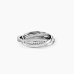 Bague Tahti Argent Blanc Oxyde De Zirconium - Bijoux fantaisie Femme | Marc Orian