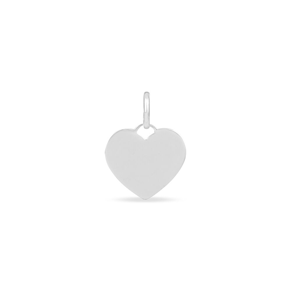 Pendentif Ange Coeur Or Blanc - Bijoux personnalisés Famille | Marc Orian