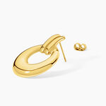 Boucles D'Oreilles Pendantes Vaidah Acier Jaune - Pendantes Femme | Marc Orian
