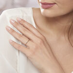 Bague Ellena Argent Rose Oxyde De Zirconium - Bijoux fantaisie Femme | Marc Orian