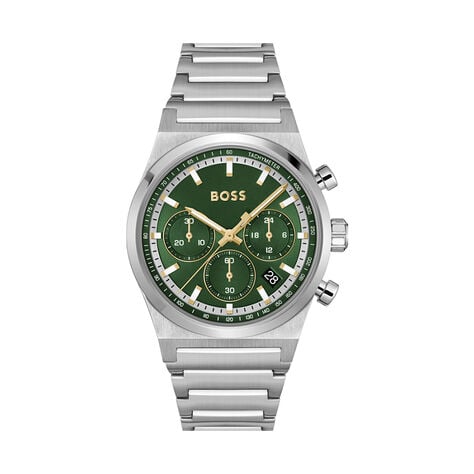 Montre Boss Candor Chrono Vert - Montres &eacute;tanches Homme | Marc Orian