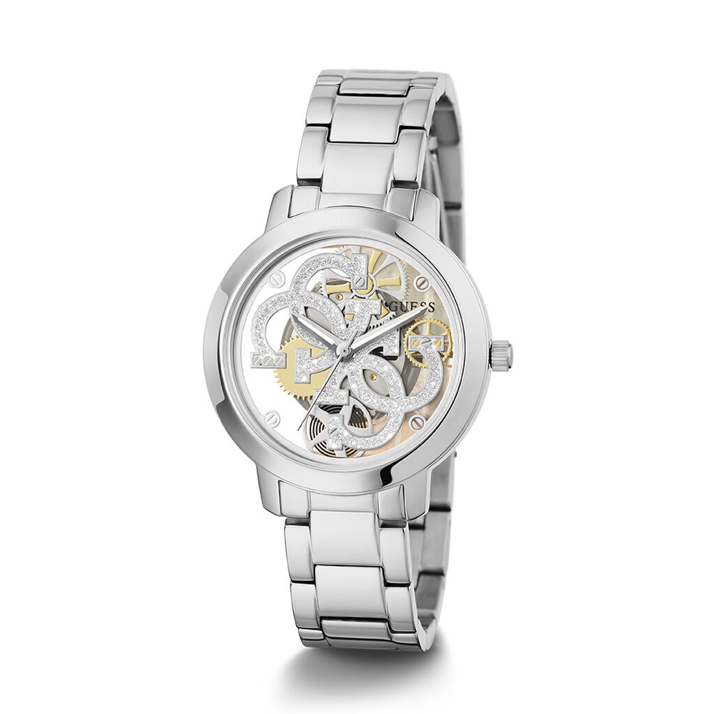 Montre Guess Quattro Clear Gris - Montres étanches Femme | Marc Orian