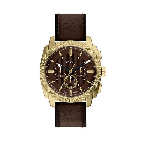 Montre Fossil Machine Marron - Montres &eacute;tanches Homme | Marc Orian
