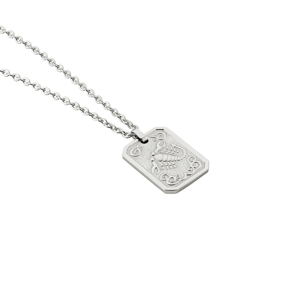 Collier Phebus Him Acier - Colliers fantaisie Homme | Marc Orian