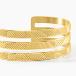 Bracelet Jonc Acier Dore Sirine - Bracelets joncs Femme | Marc Orian