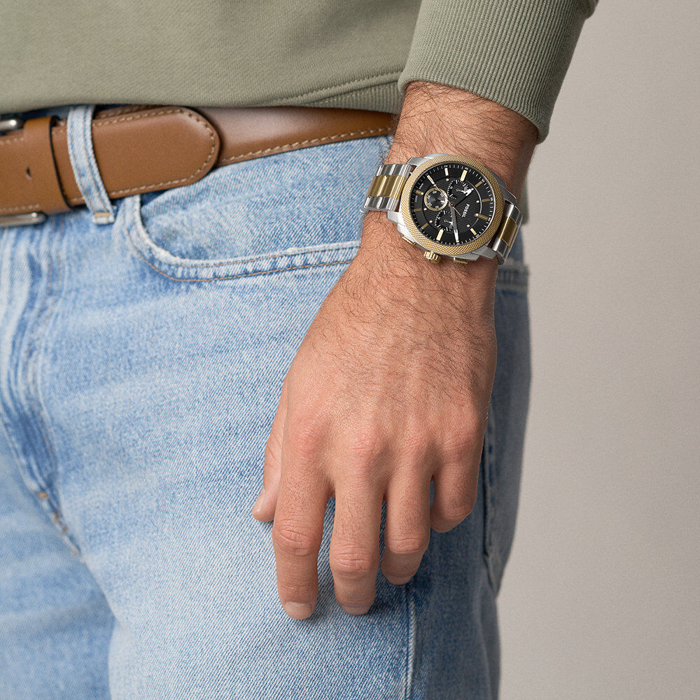 Montre Fossil Machine Noir - Montres &eacute;tanches Homme | Marc Orian