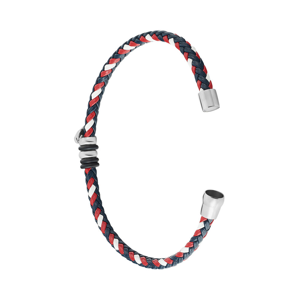 Bracelet Axel Acier Blanc - Bracelets Tressés Homme | Marc Orian