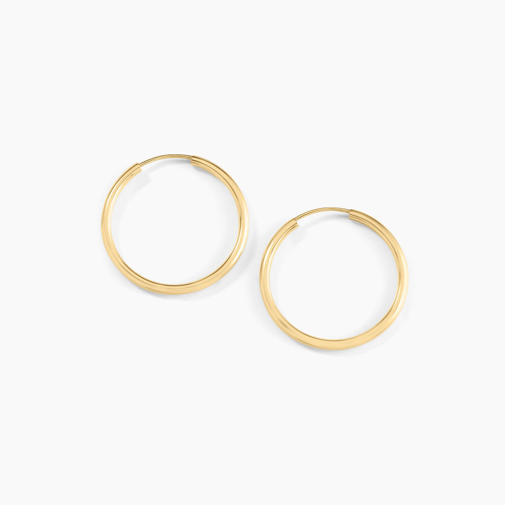 Créoles Valencina Or Jaune - Créoles Femme | Marc Orian