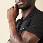 Bracelet Capucin Or Jaune Maille Marine Plate - Bracelets mailles Homme | Marc Orian