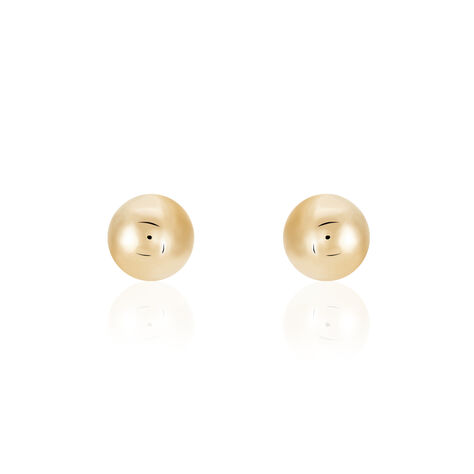 Boucles D'oreilles Puces Nohraae Plaqu&eacute; Or Jaune - Puces Femme | Marc Orian