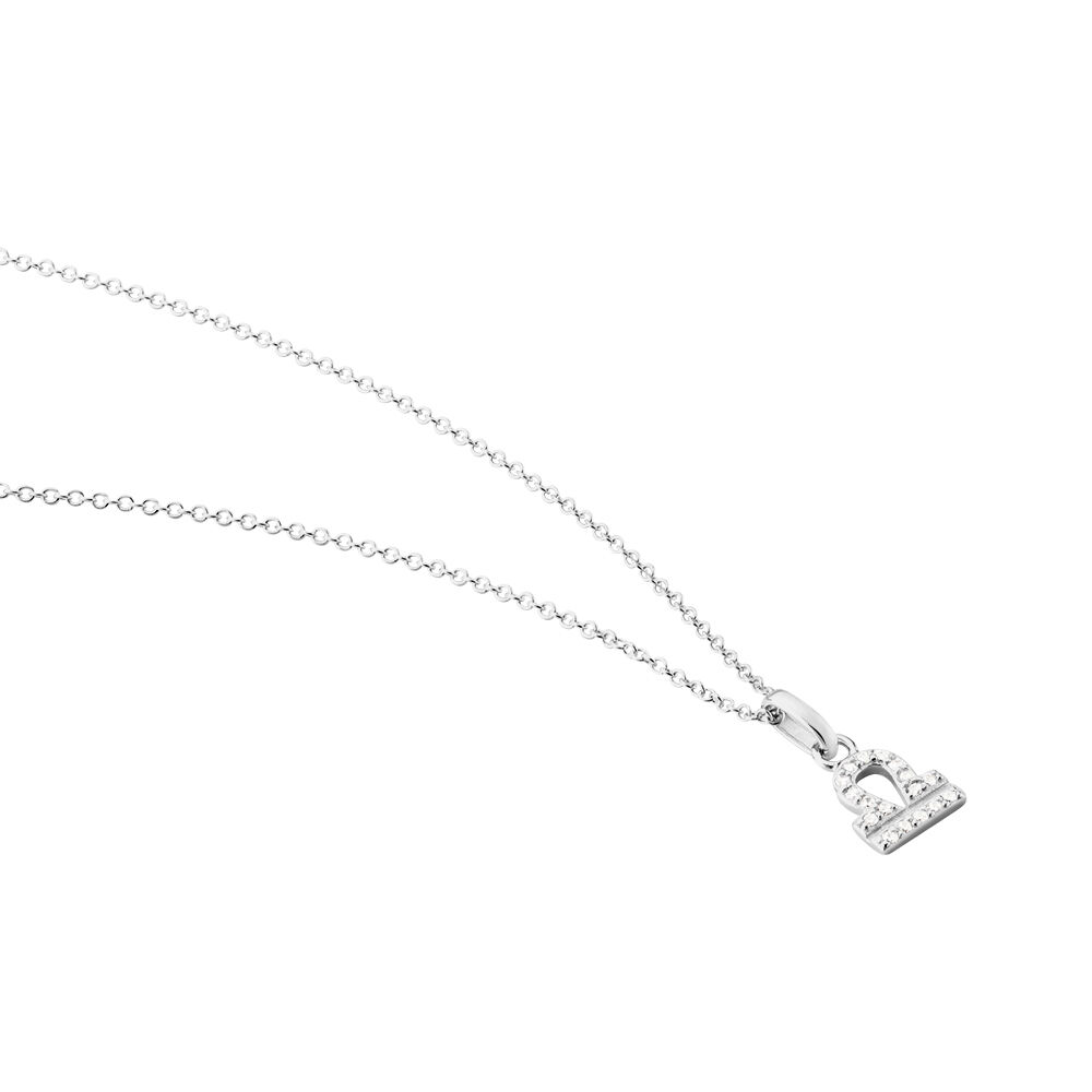 Collier Astra Argent Blanc Oxyde De Zirconium - Colliers avec pierres Femme | Marc Orian