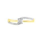 Bague Sillona Or Jaune Diamant - Parures de mariage Femme | Marc Orian