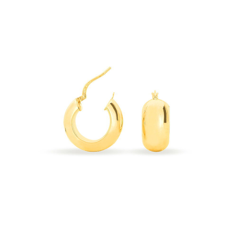 Cr&eacute;oles Telly Or Jaune - Cr&eacute;oles Femme | Marc Orian