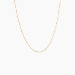 Cha&icirc;ne Igoa Maille For&ccedil;at Diamantee Or Jaune - Chaines Femme | Marc Orian