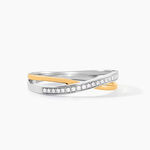 Bague Nivine Or Jaune Argent Blanc Oxyde De Zirconium - Bagues avec pierre Femme | Marc Orian