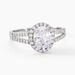 Bague Arjun Or Blanc Oxyde De Zirconium - Solitaires Femme | Marc Orian