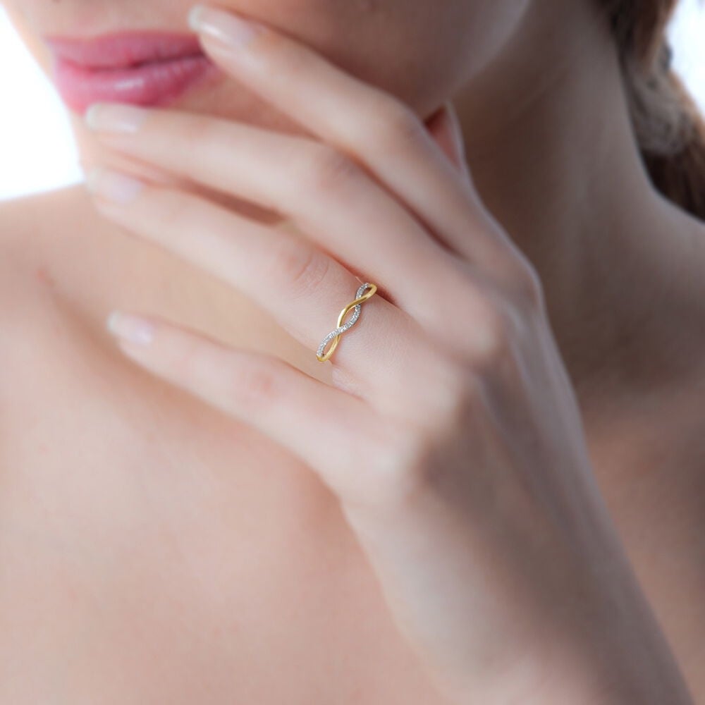 Bague Tilly Or Jaune Diamant - Bagues pierres pr&eacute;cieuses Femme | Marc Orian