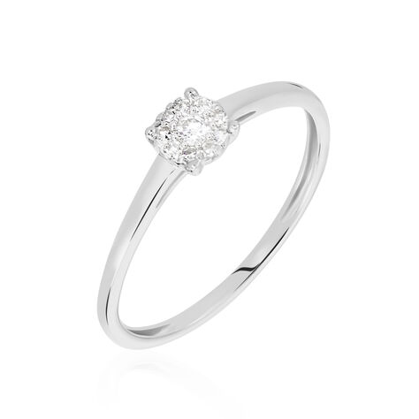 Bague Adeline Or Blanc Diamant - Bagues pierres pr&eacute;cieuses Femme | Marc Orian