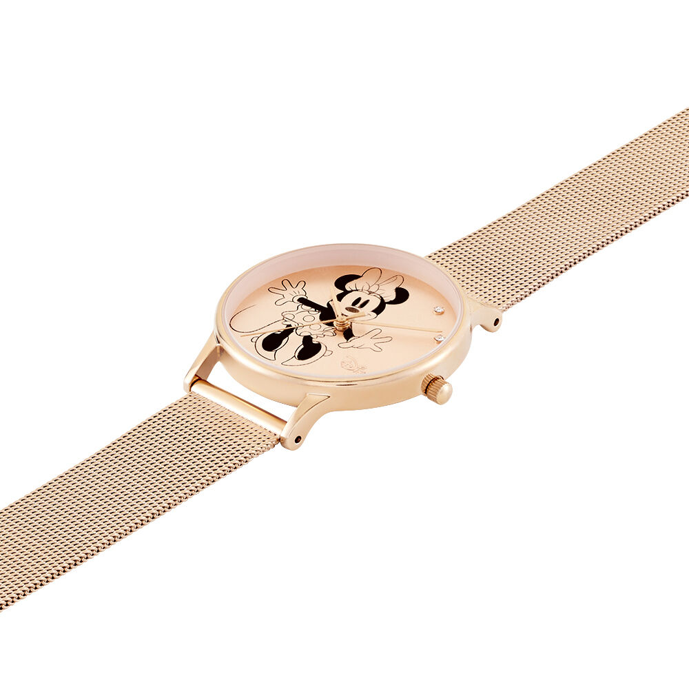 Montre Disney Doré Rose - Montres étanches Femme | Marc Orian