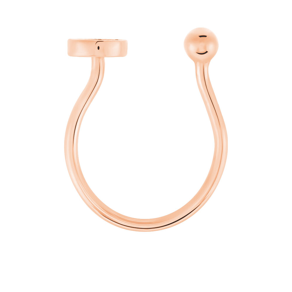 Bague Kamilia Argent Rose Oxyde De Zirconium - Bijoux fantaisie Femme | Marc Orian