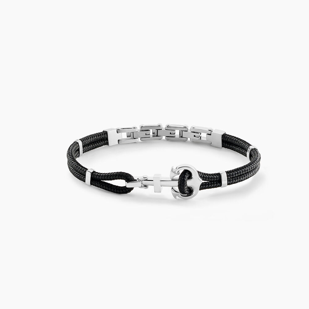 Bracelet Analya Acier Blanc - Bracelets cordons Homme | Marc Orian