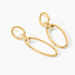 Boucles D'Oreilles Pendantes Franklyn Or Jaune - Pendantes Femme | Marc Orian