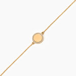 Bracelet Nehemiah Plaque Or Oxyde De Zirconium - Bracelets fantaisie Femme | Marc Orian