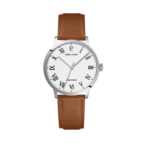 Montre Pierre Lannier Lannier Interval Blanc - Montres &eacute;tanches Homme | Marc Orian