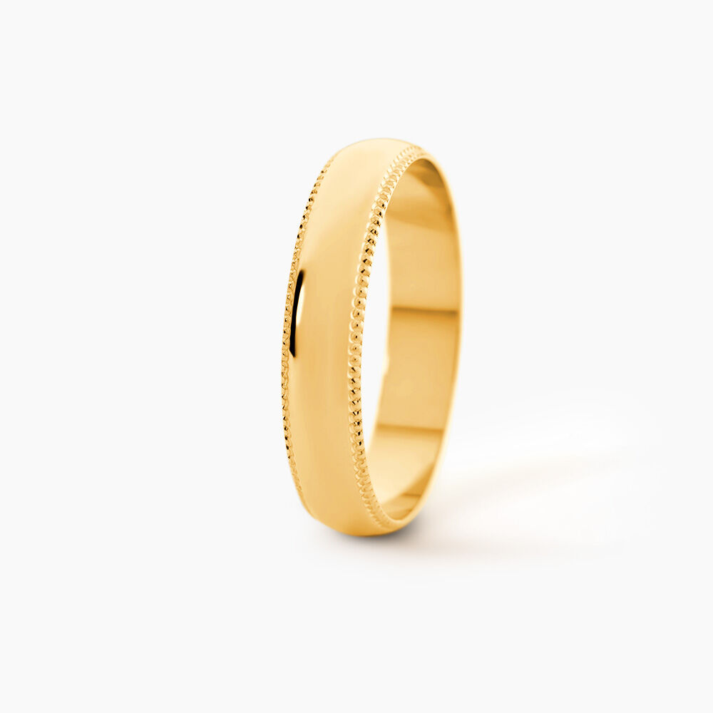 Alliance Bastian Or Jaune - Alliances duo Unisex | Marc Orian