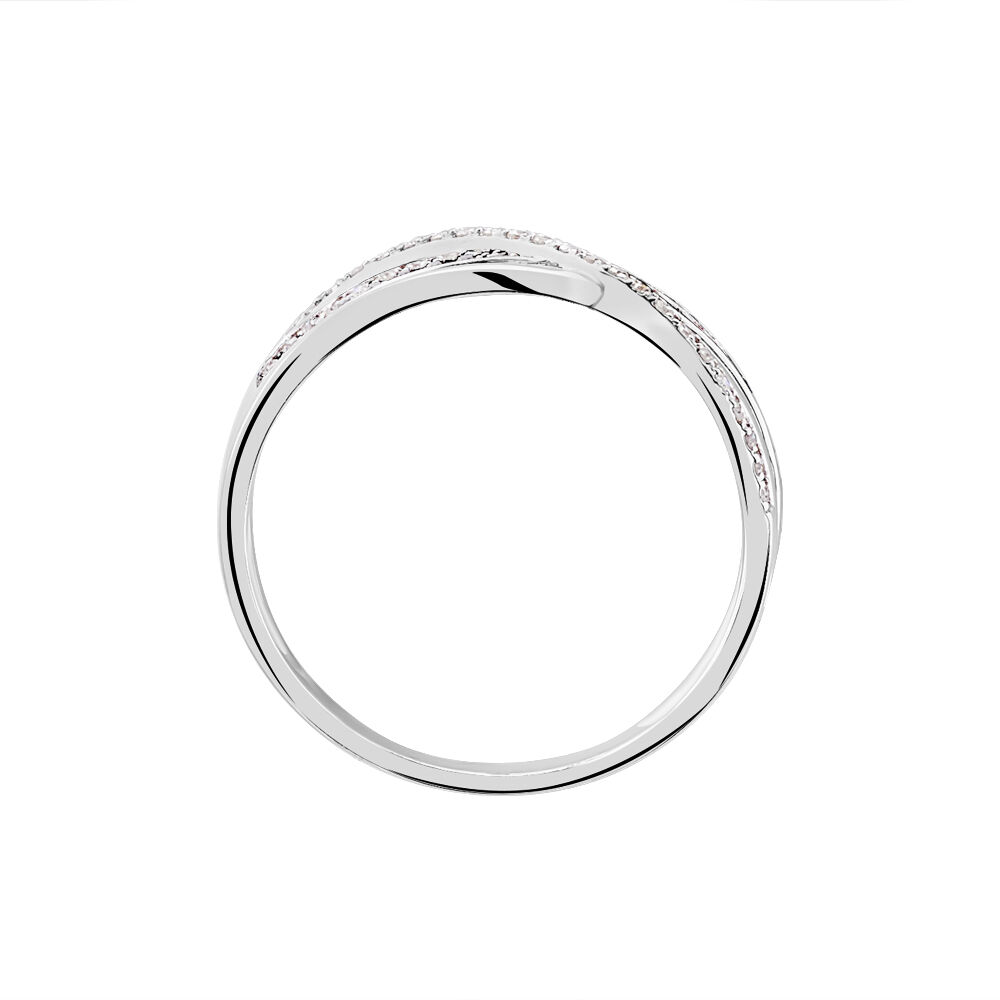 Bague Emilie Or Blanc Diamant - Bagues pierres précieuses Femme | Marc Orian