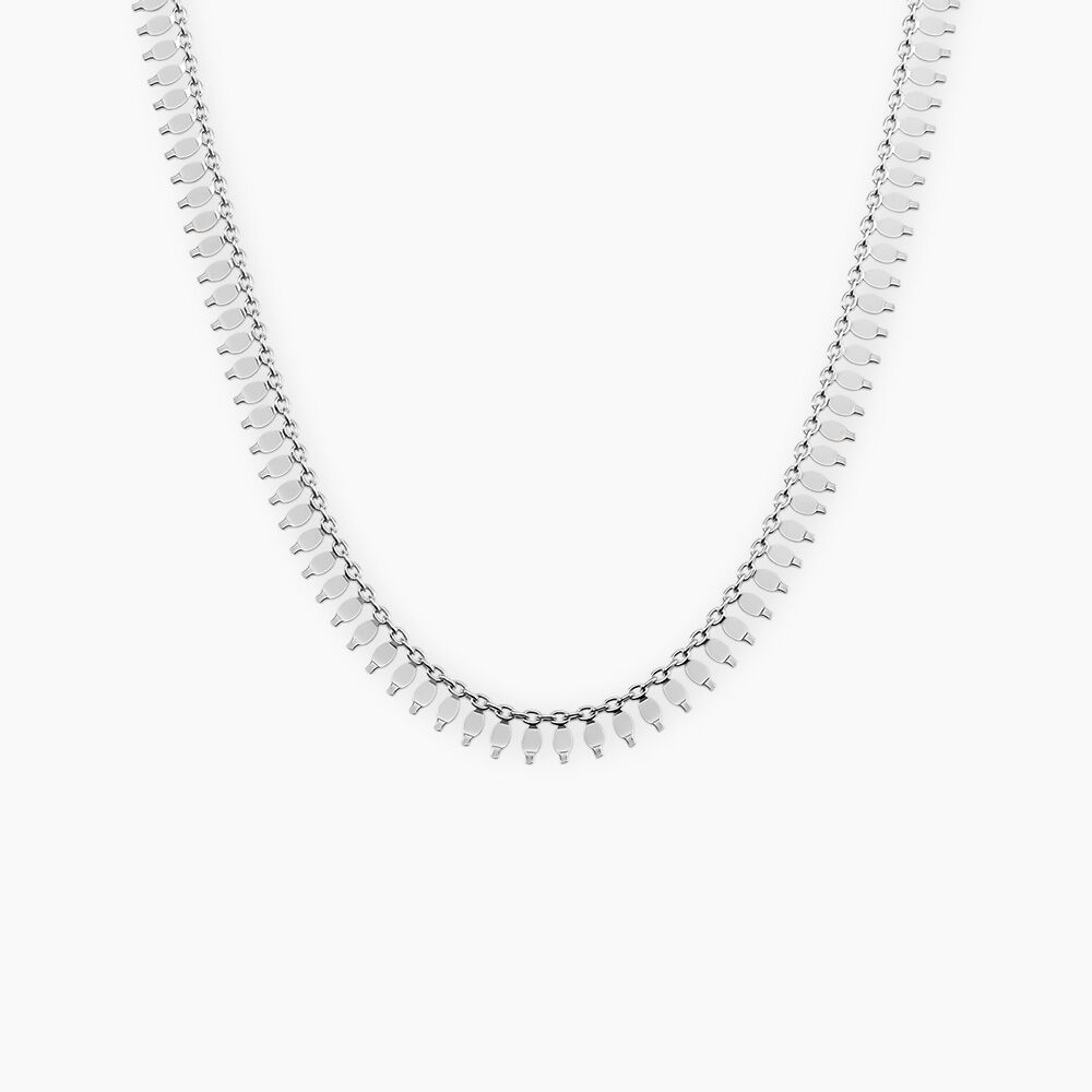 Collier Soranaae Argent Blanc - Colliers fantaisie Femme | Marc Orian