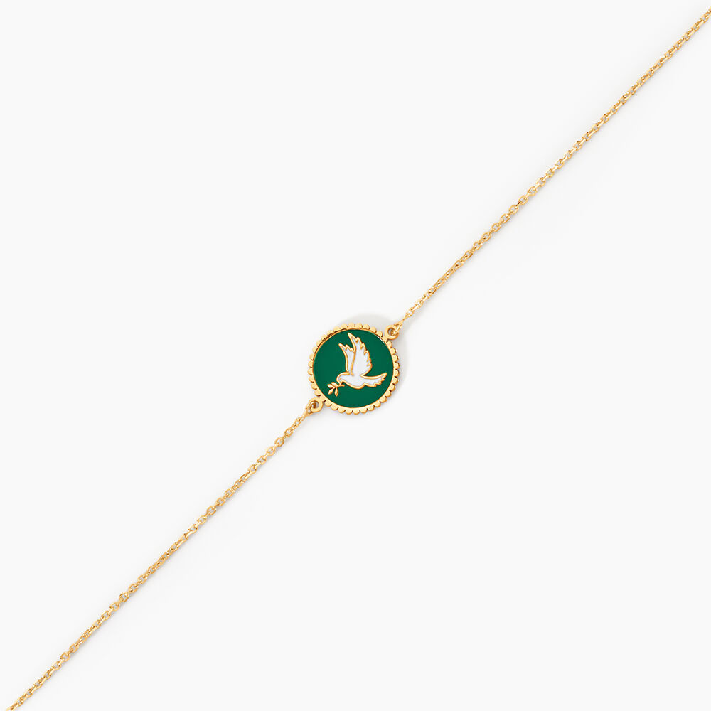 Bracelet Hagen Or Jaune - Bracelets Medailles Femme | Marc Orian