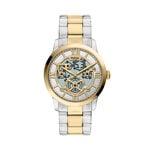 Montre Fossil Bic Tic Tourbillon Argent&eacute; - Montres &eacute;tanches Homme | Marc Orian