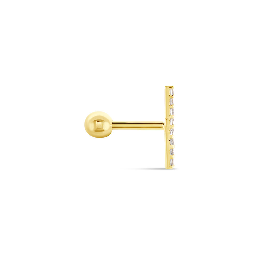 Piercing Barak Or Jaune Oxyde De Zirconium - Piercings Femme | Marc Orian
