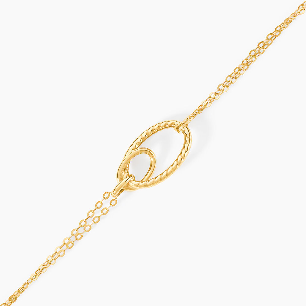 Bracelet Cameline Or Jaune - Bracelets Anneaux Entrelaces Femme | Marc Orian