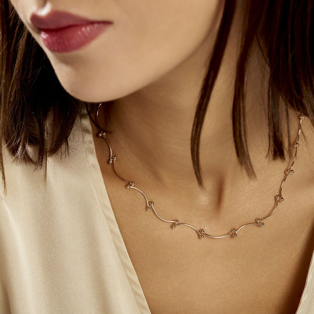 Collier Assma Plaqué Or Jaune - Colliers ete Femme | Marc Orian