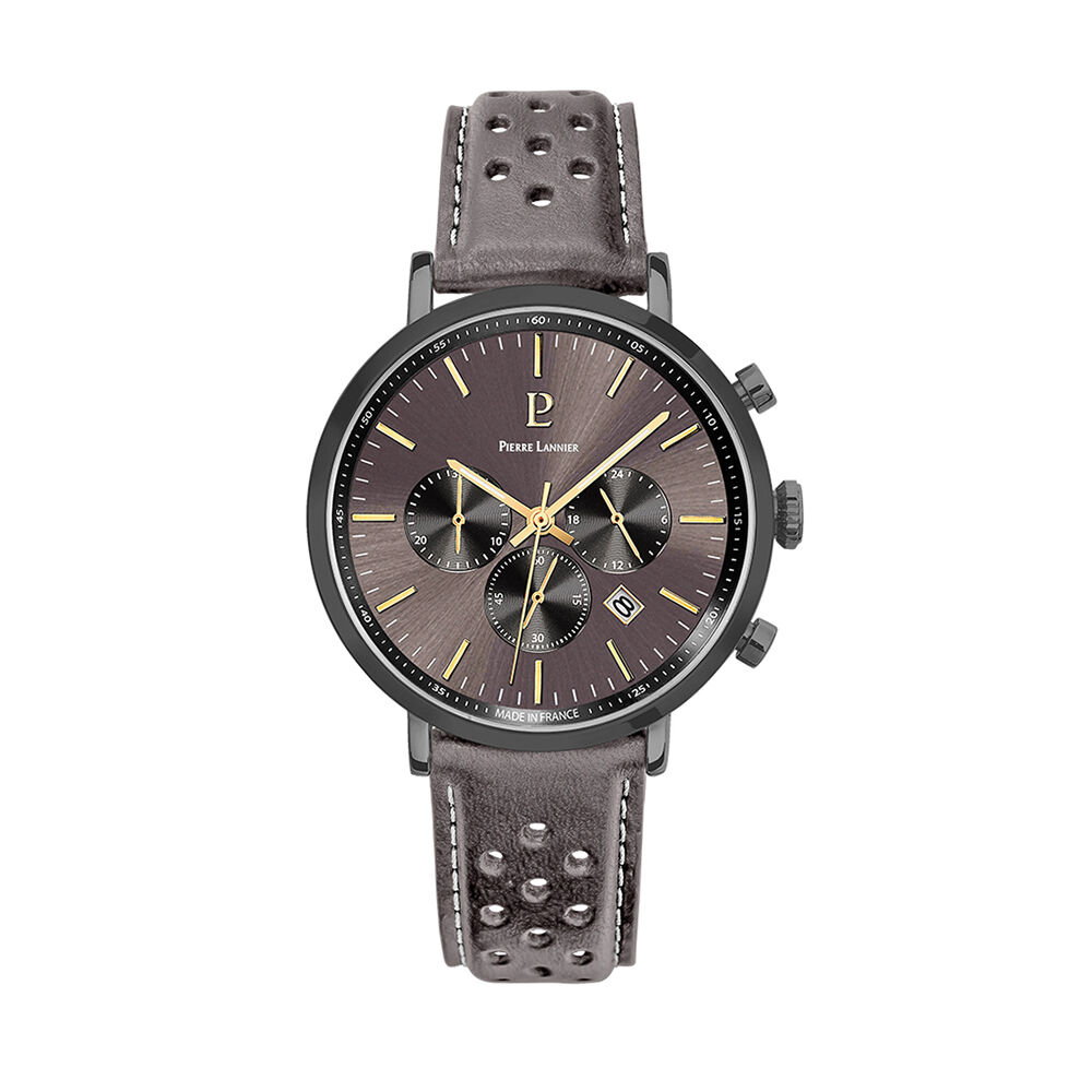 Montre Pierre Lannier Baron Gris - Montres &eacute;tanches Homme | Marc Orian