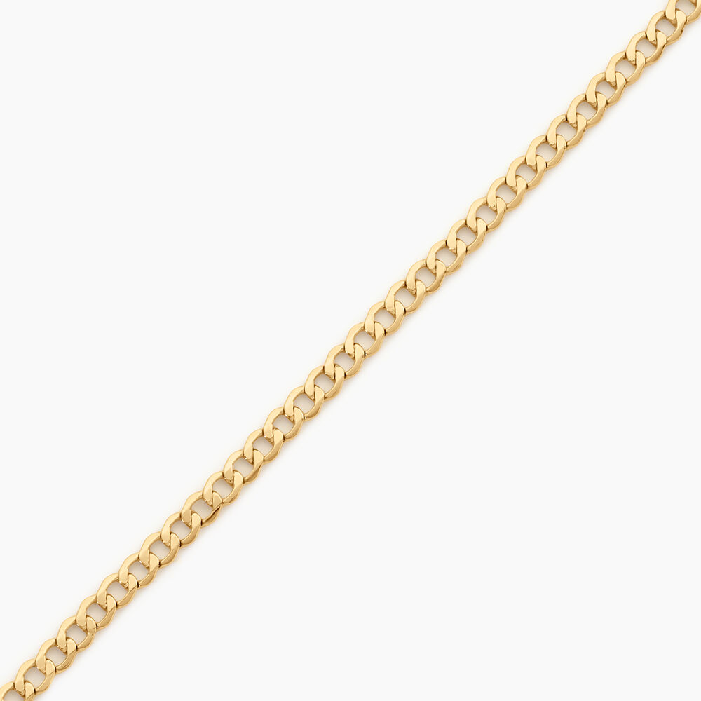 Bracelet Iris Or Jaune Maille Gourmette - Bracelets mailles Femme | Marc Orian