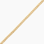 Bracelet Iris Or Jaune Maille Gourmette - Bracelets mailles Femme | Marc Orian