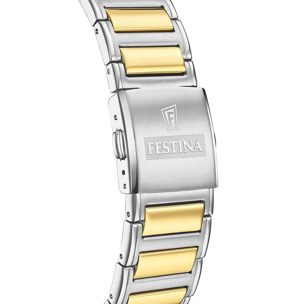 Montre Festina On The Square Chrono Bleu - Montres classiques Homme | Marc Orian