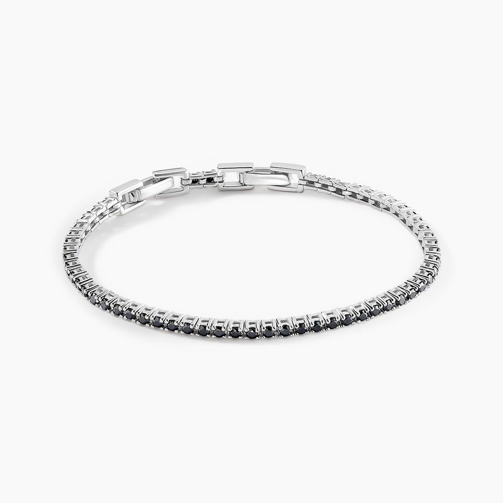 Bracelet Rio Tennis Argent Blanc Oxyde De Zirconium - Bracelets fantaisie Femme | Marc Orian
