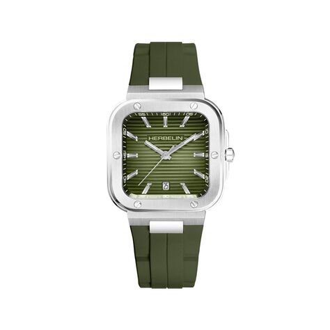 Montre Herbelin Cap Camarat Square Kaki - Montres &eacute;tanches Homme | Marc Orian