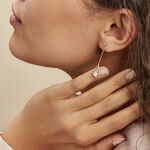 Boucles D'oreilles Pendantes Or Jaune Bartolome Oxyde De Zirconium - Pendantes Femme | Marc Orian