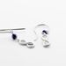 Boucles D'oreilles Pendantes Argent Mojdeh Lapis Lazuli - Pendantes Femme | Marc Orian
