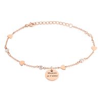 Bracelet Nueva Argent Rose Oxyde De Zirconium