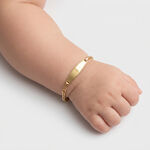 Bracelet Identit&eacute; Bartolomee Or Jaune - Gourmettes Enfant | Marc Orian