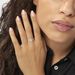 Bague Hildana Or Blanc Oxyde De Zirconium - Bagues Solitaire Femme | Marc Orian